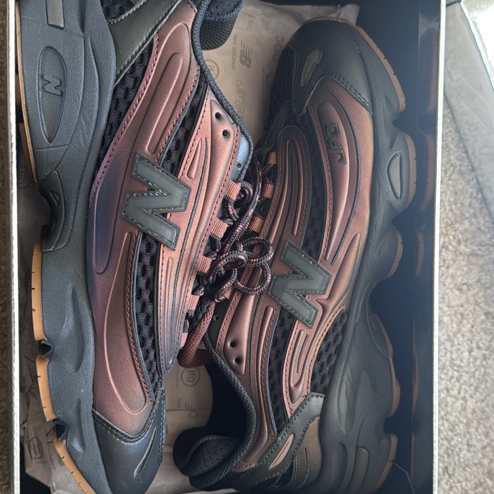 Joe Fresh Goods New Balance 1000 Black and Copper Sneakers